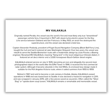 Load image into Gallery viewer, Captain Jack's Greeting Card: MV Kalakala