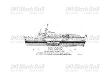 Load image into Gallery viewer, Captain Jack's Greeting Card: MV Coho