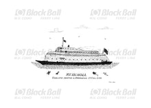 Load image into Gallery viewer, Captain Jack's Greeting Card: MV Kalakala