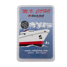 Load image into Gallery viewer, MV COHO playing cards in container
