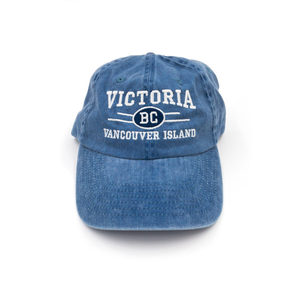 blue Victoria hat