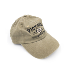 Load image into Gallery viewer, khaki Victoria hat side view
