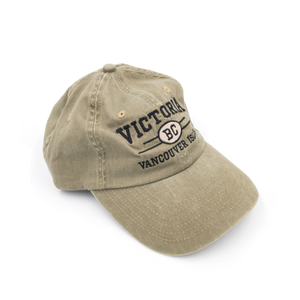 khaki Victoria hat side view