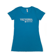 Load image into Gallery viewer, blue women&#39;s Victoria t-shirt
