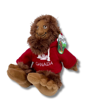 Load image into Gallery viewer, Stuffed Sasquatch w/Canada Flannel
