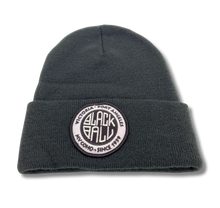 Load image into Gallery viewer, Black Ball Beanie
