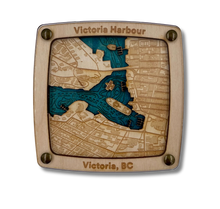 Load image into Gallery viewer, Victoria Harbour Coho Coaster
