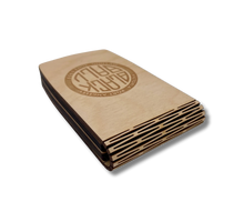 Load image into Gallery viewer, Travel Cribbage Board Retro Logo
