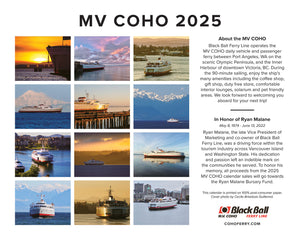 2025 MV COHO Calendar