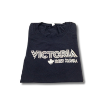 Load image into Gallery viewer, Victoria, BC T-shirt - Purple, Aqua, or Charcoal Black

