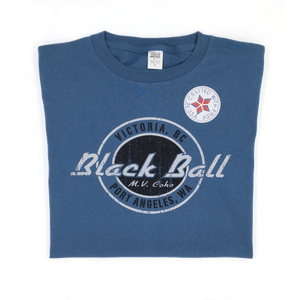 indigo Black Ball t-shirt