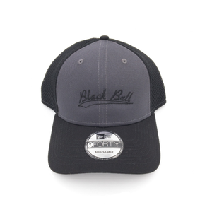 Black Ball swoosh adjustable grey hat