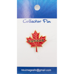 maple leaf lapel pin