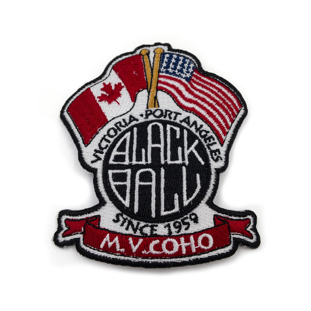 MV COHO two nation vacation patch