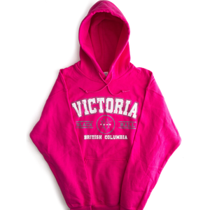 pink women's Victoria hoodie